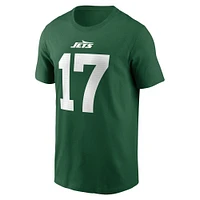 Men's Nike Davante Adams Green New York Jets Name & Number T-Shirt
