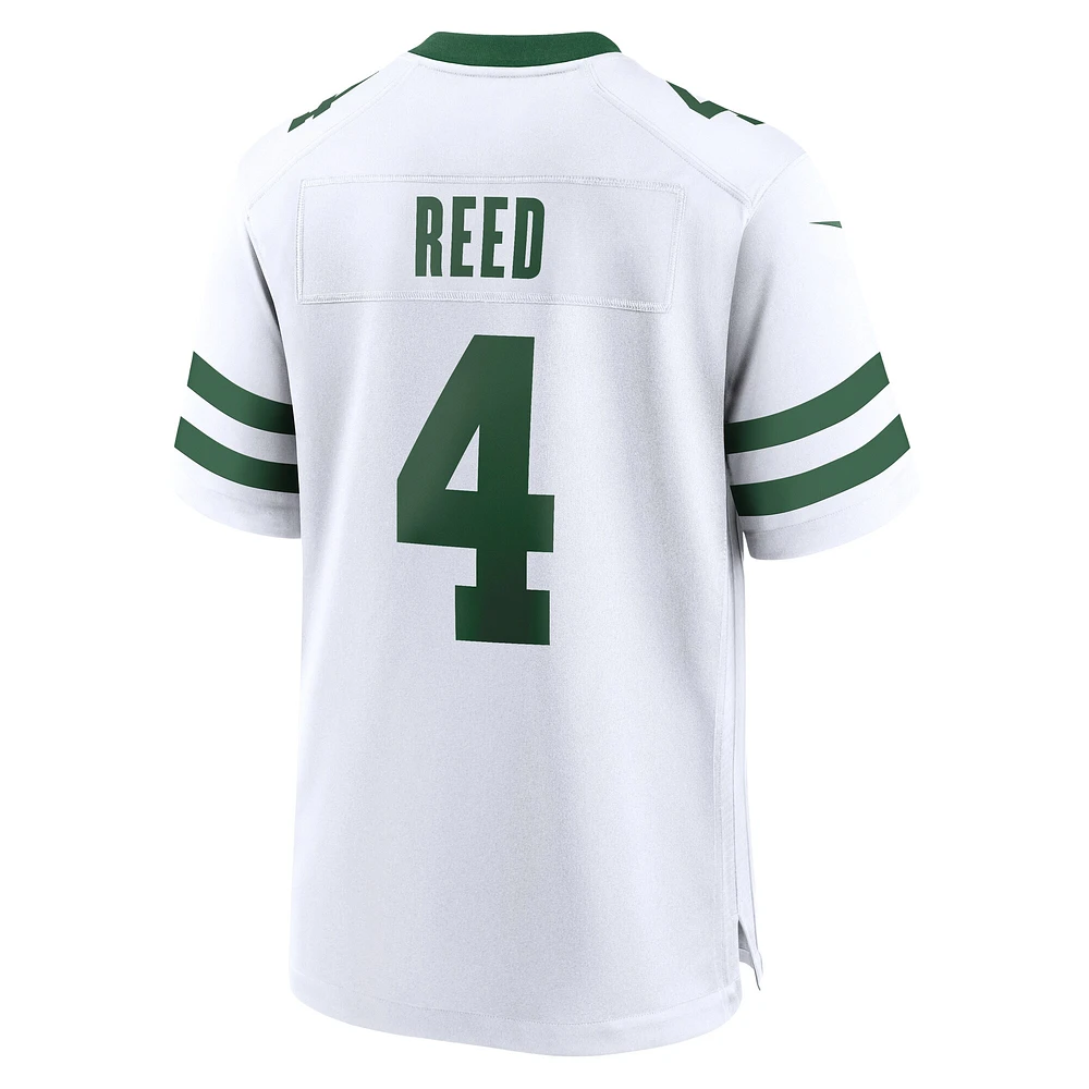 Men's Nike D.J. Reed Legacy White New York Jets Game Jersey