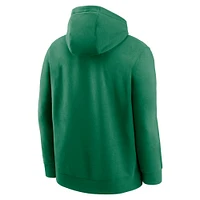 Men's Nike Green New York Jets Big & Tall Club Logo Pullover Hoodie