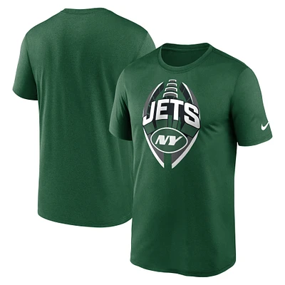 T-shirt Nike vert New York Jets Legend Icon Performance pour homme