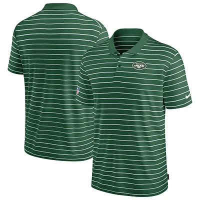 Polo Nike Green New York Jets Sideline Lock Up Victory Performance pour homme