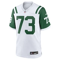 Maillot de match joueur retraité alternatif classique Nike Joe Klecko des New York Jets pour homme, blanc
