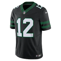 Men's Nike Joe Namath Legacy Black New York Jets Alternate Vapor F.U.S.E. Limited Jersey