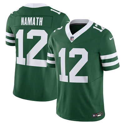 Nike Joe Namath Legacy Vert New York Jets Vapor F.U.S.E. Maillot limité
