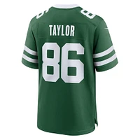 Men's Nike Malik Taylor Legacy Green New York Jets Team Game Jersey
