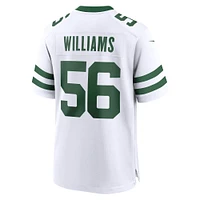 Men's Nike Quincy Williams Legacy White New York Jets Game Jersey