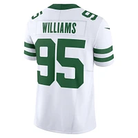 Men's Nike Quinnen Williams Legacy White New York Jets Vapor F.U.S.E. Limited Jersey