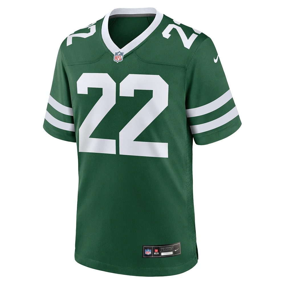 Men's Nike Tony Adams Legacy Green New York Jets Team Game Jersey