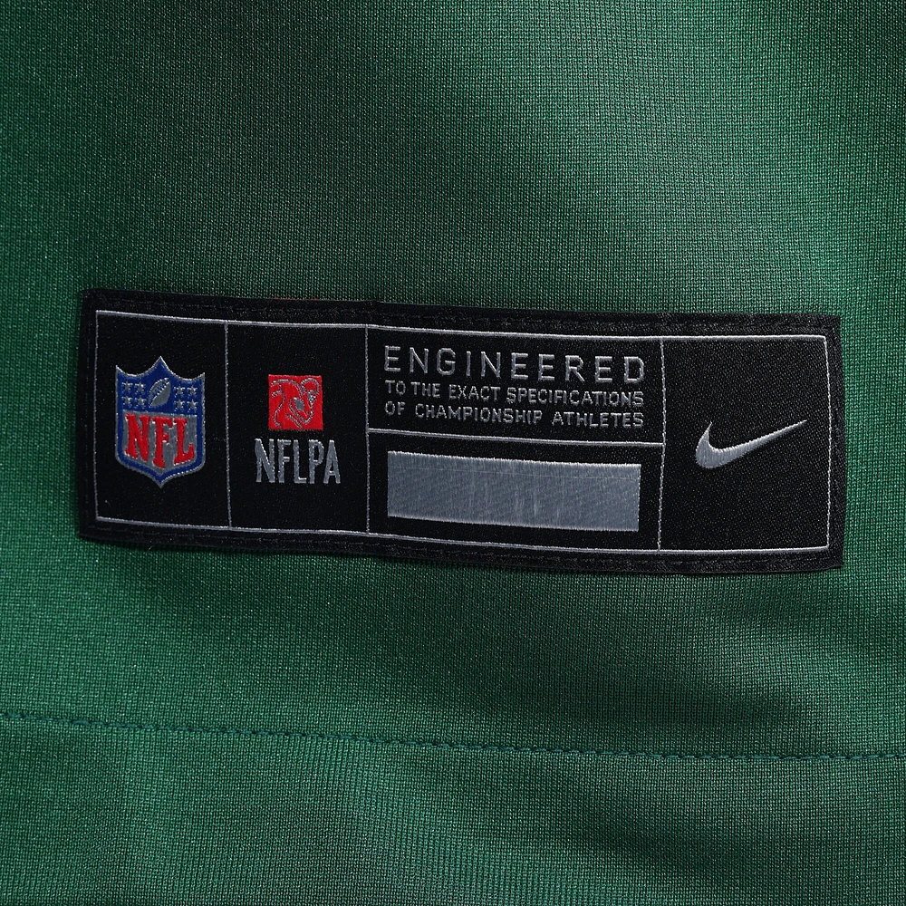 Maillot de jeu d'équipe Nike Tyler Conklin Legacy Green New York Jets pour homme