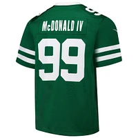 Men's Nike Will McDonald IV Legacy Green New York Jets Team Game Jersey