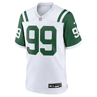 Men's Nike Will McDonald IV White New York Jets Classic Alternate Game Jersey