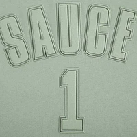 Men's Pro Standard Ahmad Sauce Gardner Light Green New York Jets Player Name & Number Pullover Hoodie