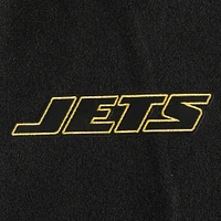 Men's Pro Standard Black New York Jets Full-Zip Varsity Jacket