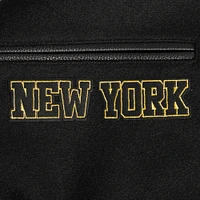 Men's Pro Standard Black New York Jets Full-Zip Varsity Jacket