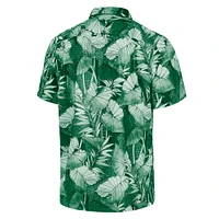 Chemise boutonnée Tommy Bahama verte pour homme des New York Jets Coast Nuevo Fronds Camp