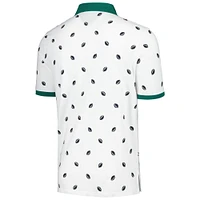 Polo Tommy Hilfiger blanc en piqué New York Jets Bryce pour hommes