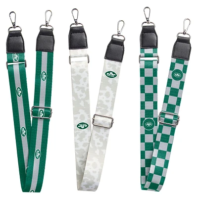 Ensemble de 3 sangles de sac New York Jets