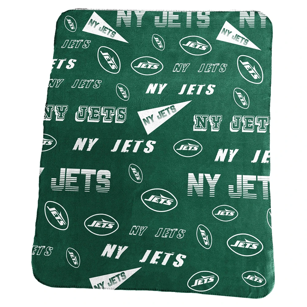 Couverture polaire classique New York Jets 50" x 60"