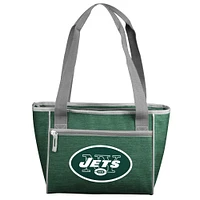 New York Jets Crosshatch 16-Can Cooler Tote