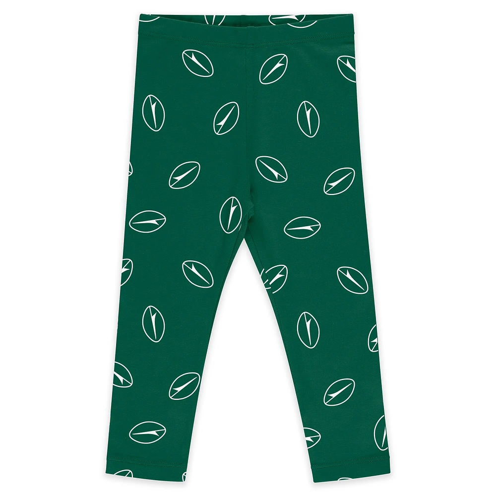 Newborn & Infant WEAR by Erin Andrews New York Jets Three-Piece Long Sleeve Bodysuit, Tutu and Sweatpants Set