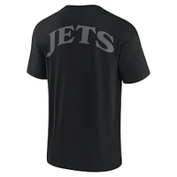 Unisex Fanatics  Black New York Jets Elements Iconic T-Shirt