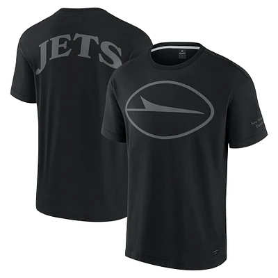 Unisex Fanatics  Black New York Jets Elements Iconic T-Shirt