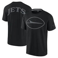 Unisex Fanatics  Black New York Jets Elements Iconic T-Shirt