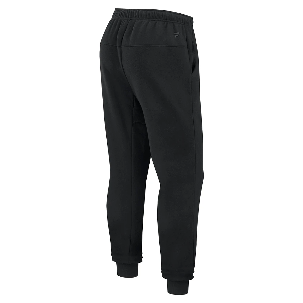 Unisex Fanatics  Black New York Jets Elements Phenom Fleece Jogger Pants
