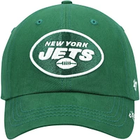 Women's '47 Green New York Jets Miata Clean Up Primary Adjustable Hat