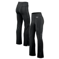 Legging évasé ajusté Fanatics pour femmes, noir, New York Jets Studio