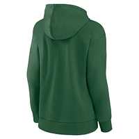 Sweat à capuche vert New York Jets Victory Script Fanatics pour femmes