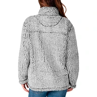 Women's G-III 4Her by Carl Banks Gray New York Jets Sherpa Full-Zip Jacket