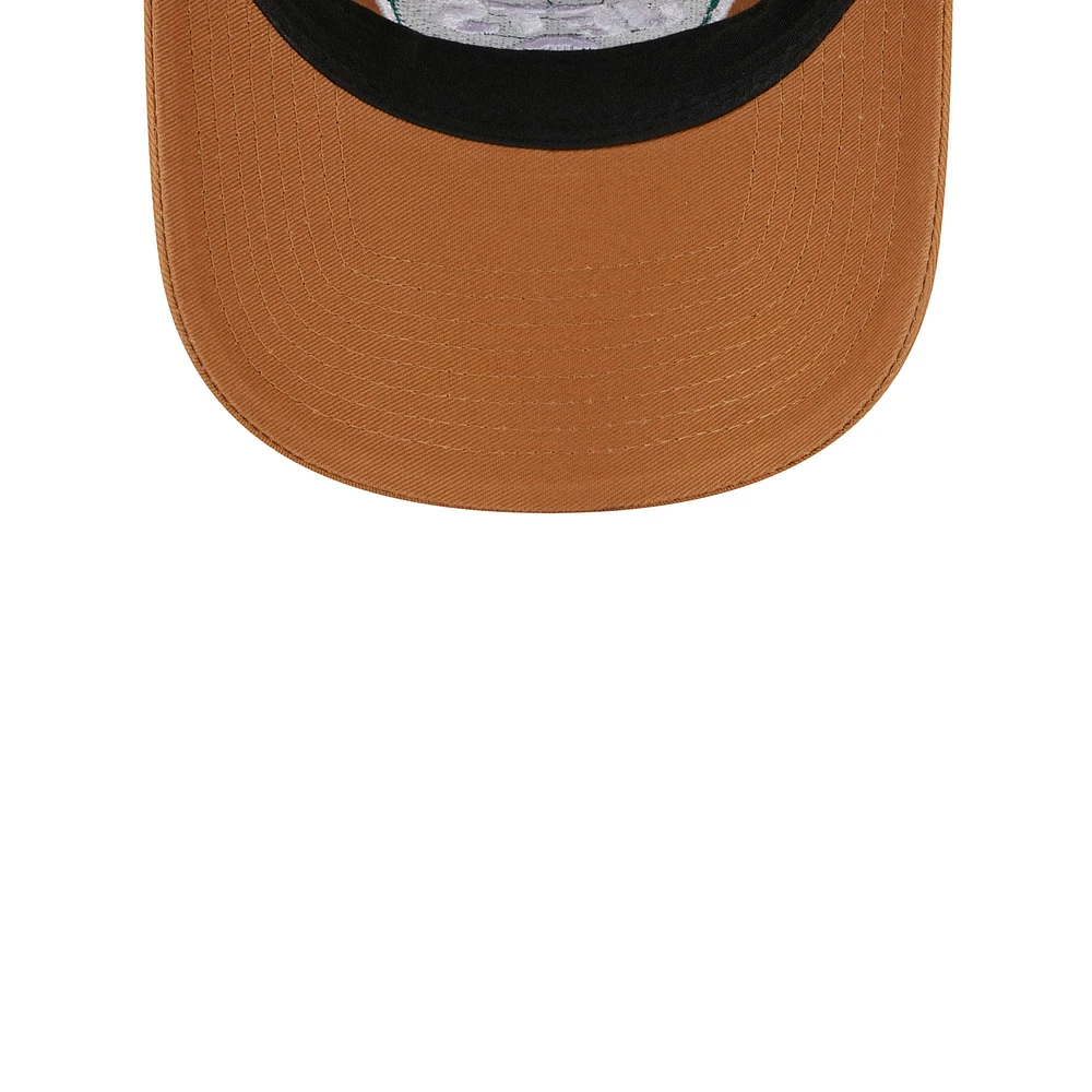 Women's New Era  Brown New York Jets  Main Core Classic 2.0 9TWENTY Adjustable Hat