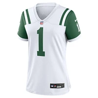 Women's Nike Ahmad Sauce Gardner White New York Jets Classic Alternate Game Jersey