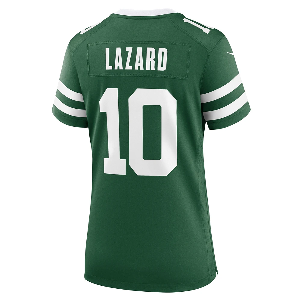 Women's Nike Allen Lazard Legacy Green New York Jets Team Game Jersey