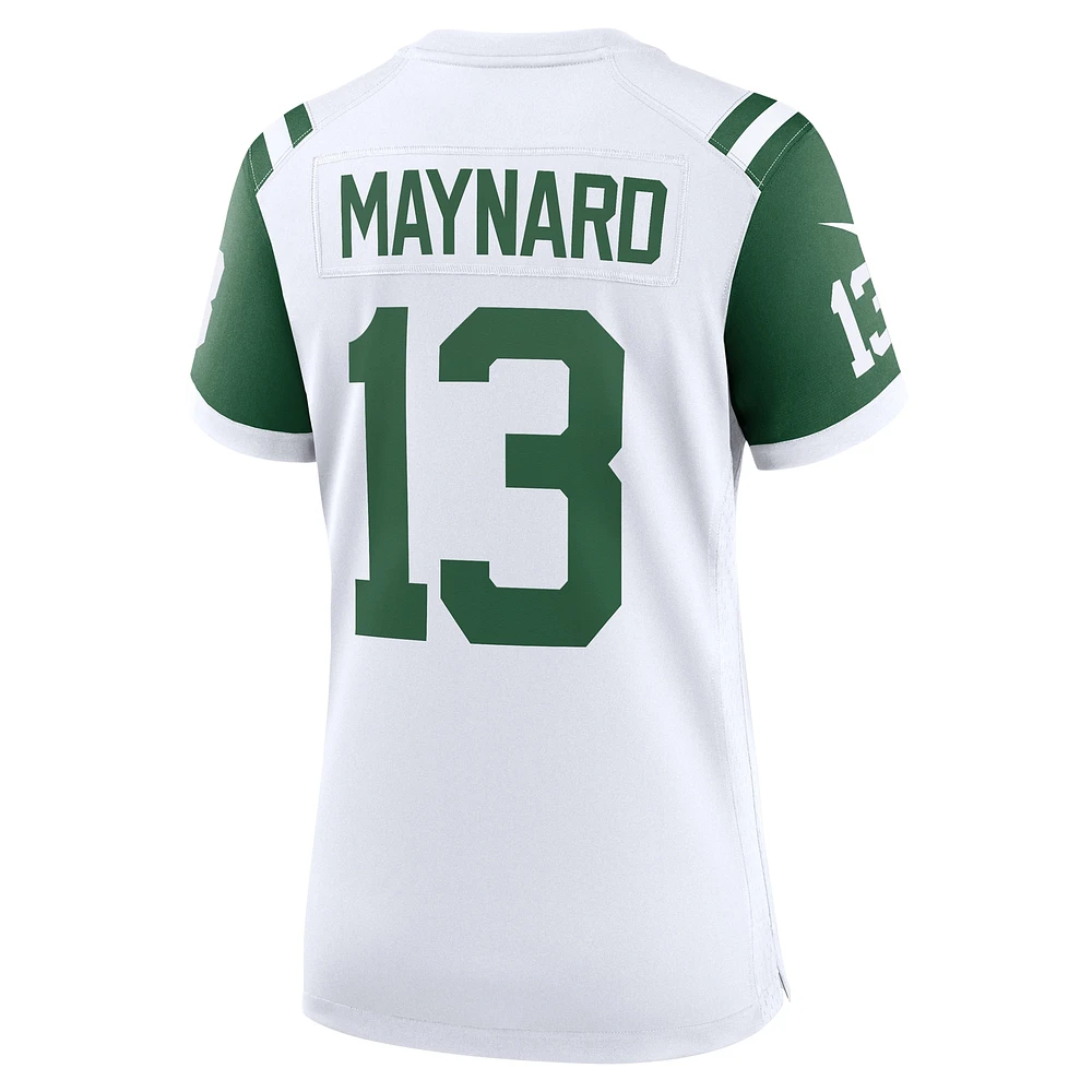 Women's Nike Don Maynard White New York Jets Classic Alternate Retired Player Game Jersey