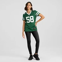 Women's Nike Eric Watts Legacy Green New York Jets Team Game Jersey
