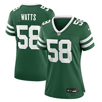 Women's Nike Eric Watts Legacy Green New York Jets Team Game Jersey