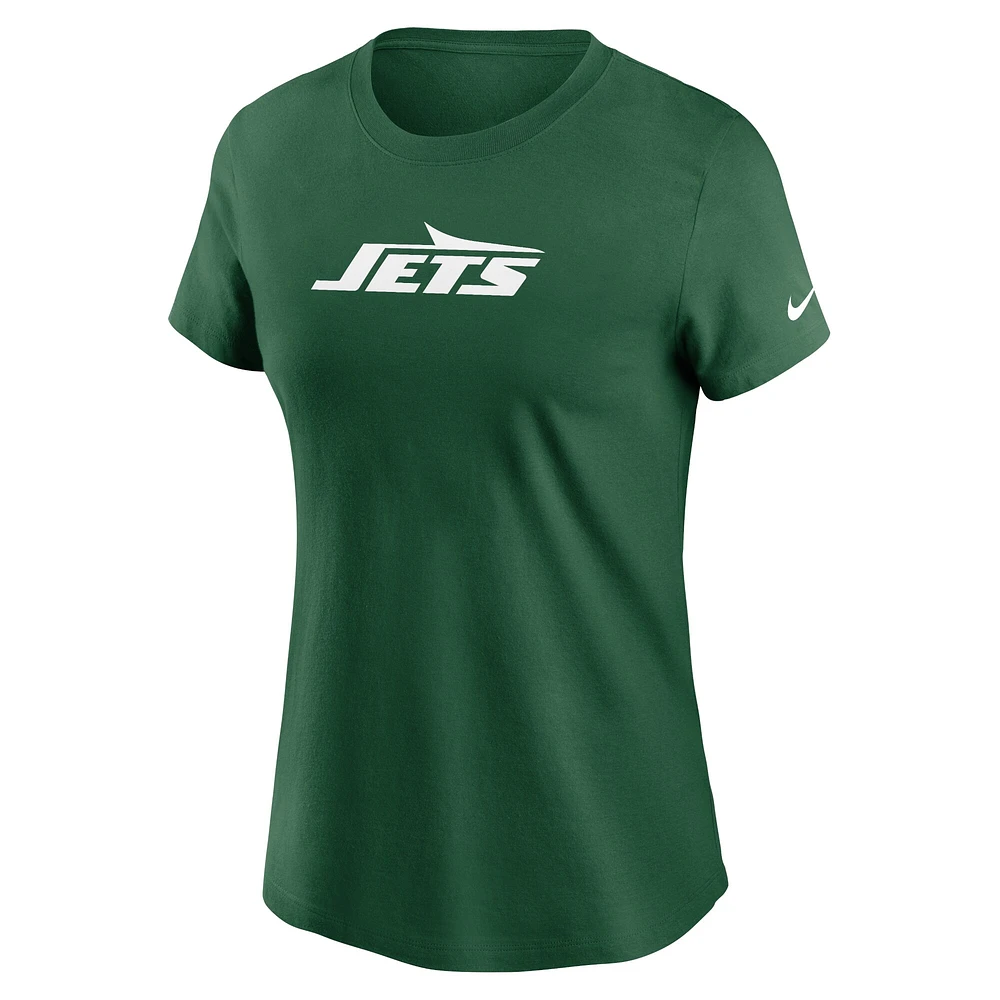 Women's Nike Green New York Jets  Primary Logo T-Shirt