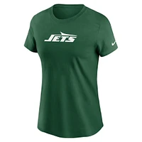 Women's Nike Green New York Jets  Primary Logo T-Shirt
