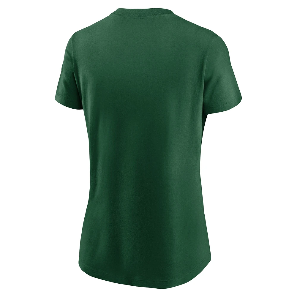 Women's Nike Green New York Jets  Primary Logo T-Shirt