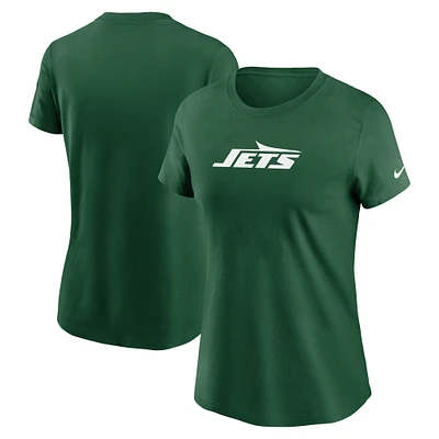 Women's Nike Green New York Jets  Primary Logo T-Shirt