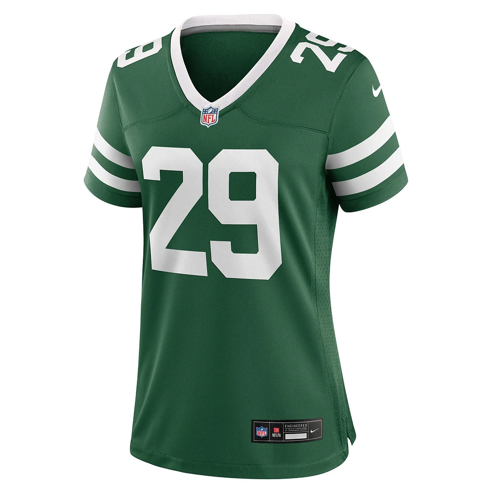 Women's Nike Jarrick Bernard Converse Legacy Green New York Jets Team Game Jersey