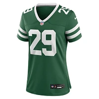 Women's Nike Jarrick Bernard Converse Legacy Green New York Jets Team Game Jersey