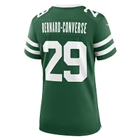 Women's Nike Jarrick Bernard Converse Legacy Green New York Jets Team Game Jersey