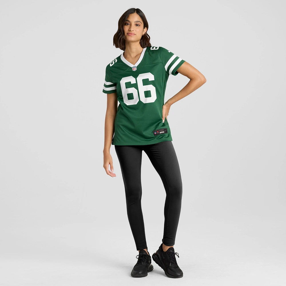 Women's Nike Joe Tippmann Legacy Green New York Jets Team Game Jersey