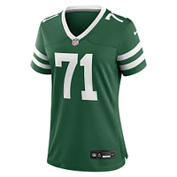 Women's Nike Josh Myers Legacy Green New York Jets Team Game Jersey