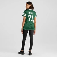 Women's Nike Josh Myers Legacy Green New York Jets Team Game Jersey