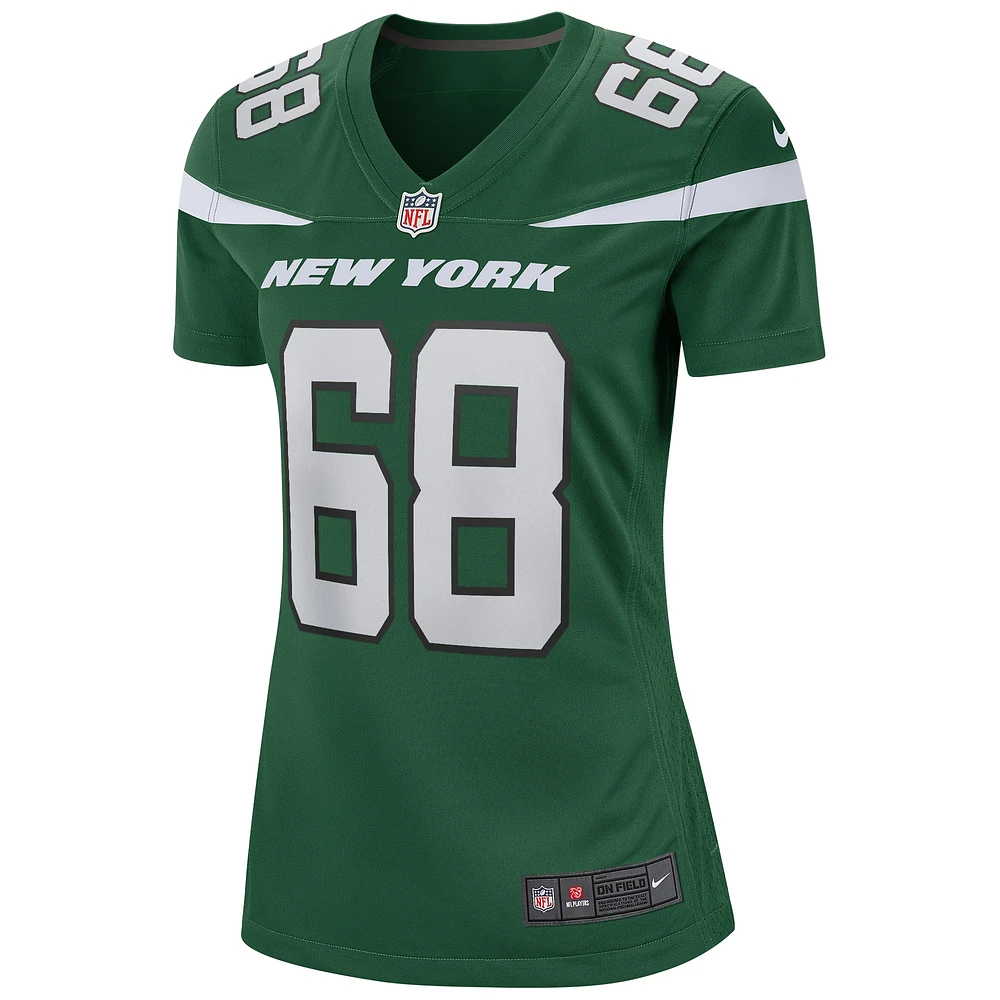 Women's Nike Kevin Mawae Gotham Green New York Jets Game Retired Player Jersey