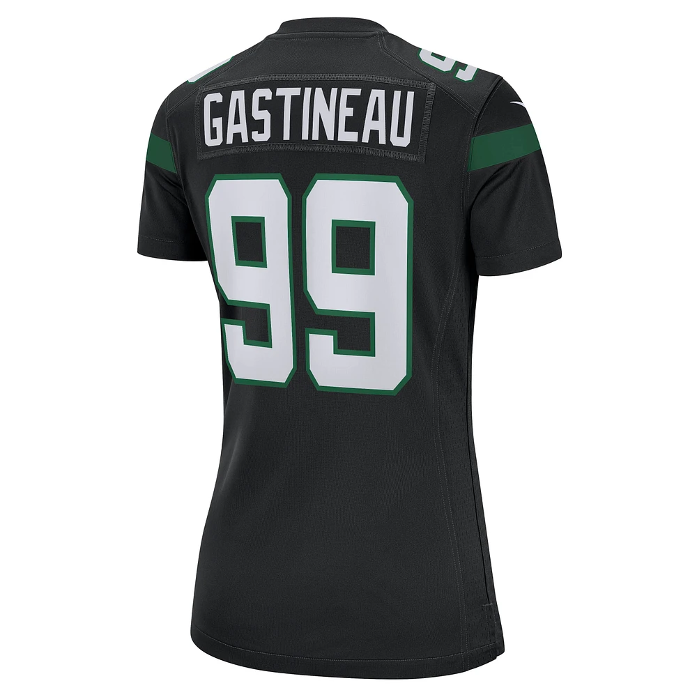 Women's Nike Mark Gastineau Stealth Black New York Jets Game Jersey